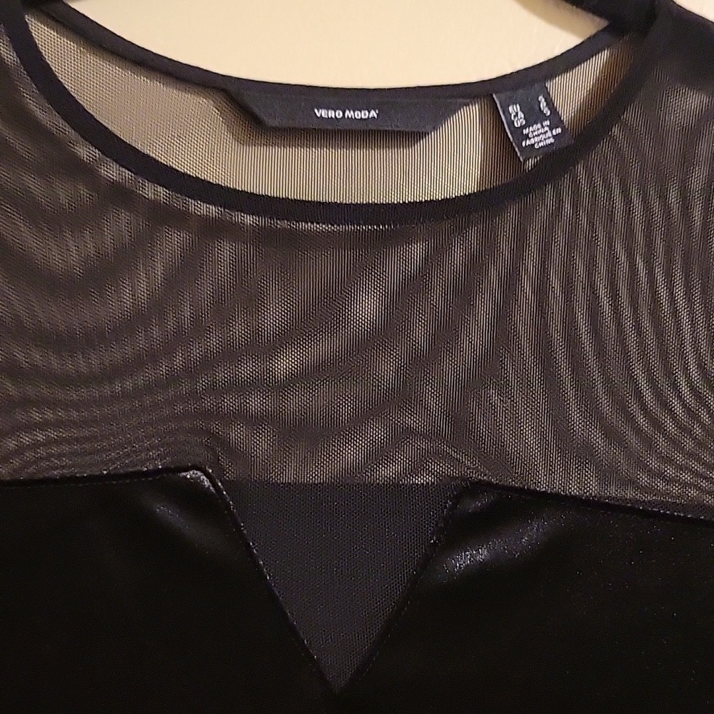 VERO MODA BLACK DRESS - Picture 3 of 4
